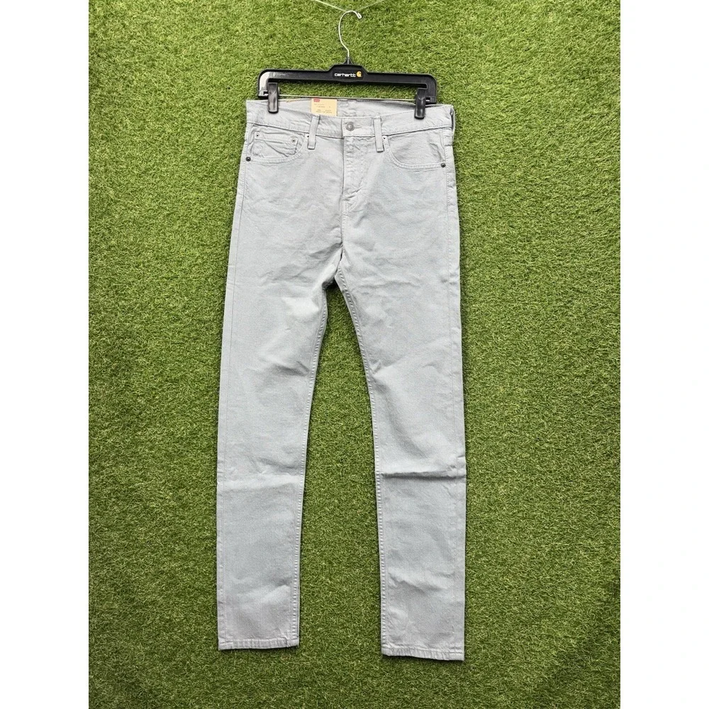 Levis 510 Jeans Mens 31x32 Skinny Stretch Light Wash Denim Casual Workwear NWT
